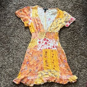 Floral summer dress